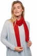 Kasjmier dames kasjmier sjaals ozone rouge 160 x 30 cm