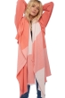 Kasjmier dames kasjmier sjaals verona licht roze peach 225 x 75 cm