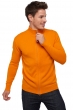 Kasjmier heren kasjmier basic pullovers voor lage prijzen thobias first orange l