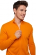 Kasjmier heren kasjmier basic pullovers voor lage prijzen thobias first orange l