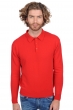 Kasjmier heren kasjmier polo stijl pullover alexandre premium rood m