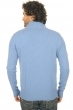 Kasjmier heren kasjmier polo stijl pullover donovan blauw gemeleerd 4xl