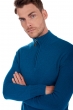 Kasjmier heren kasjmier polo stijl pullover donovan diep blauw 3xl