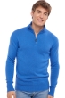 Kasjmier heren kasjmier polo stijl pullover donovan tetbury blue 2xl
