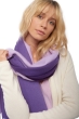 Kasjmier heren kasjmier sjaals vaasa deep purple lilas 200 x 70 cm