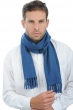 Kasjmier heren kasjmier sjaals zak170 pruissisch blauw 170 x 25 cm