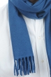Kasjmier heren kasjmier sjaals zak170 pruissisch blauw 170 x 25 cm