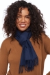 Vicuna dames kasjmier sjaals vicunazak navy 175 x 30 cm