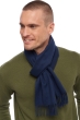 Vicuna heren kasjmier sjaals vicunazak navy 175 x 30 cm