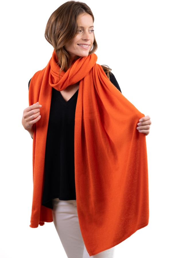 Kasjmier accesoires sjaals wifi satsuma 230cm x 60cm