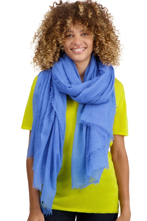 Kasjmier accessoires sjaals tonka korenbloemen 200 cm x 120 cm