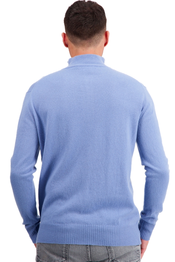 Kasjmier heren kasjmier basic pullovers voor lage prijzen toulon first light blue s
