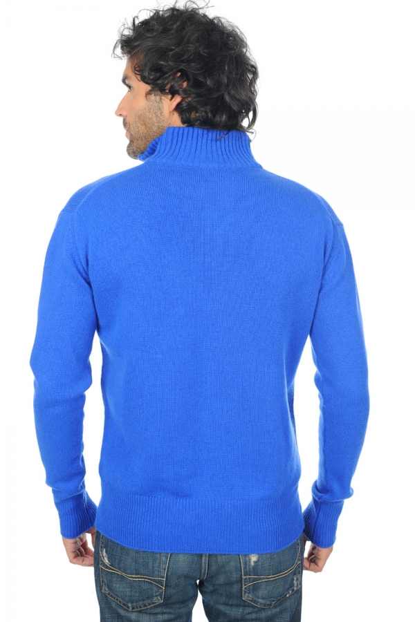 Kasjmier heren kasjmier polo stijl pullover donovan lapis blue 2xl