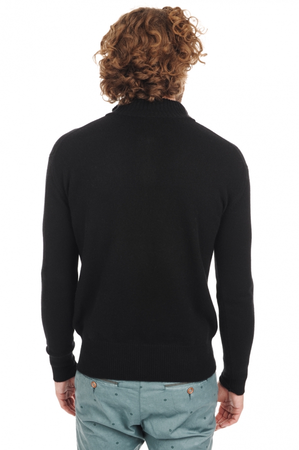Kasjmier heren kasjmier polo stijl pullover donovan premium black xl