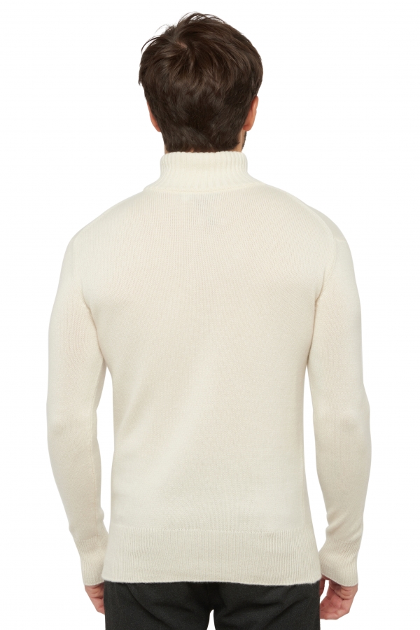 Kasjmier heren kasjmier polo stijl pullover donovan premium tenzin natural 3xl