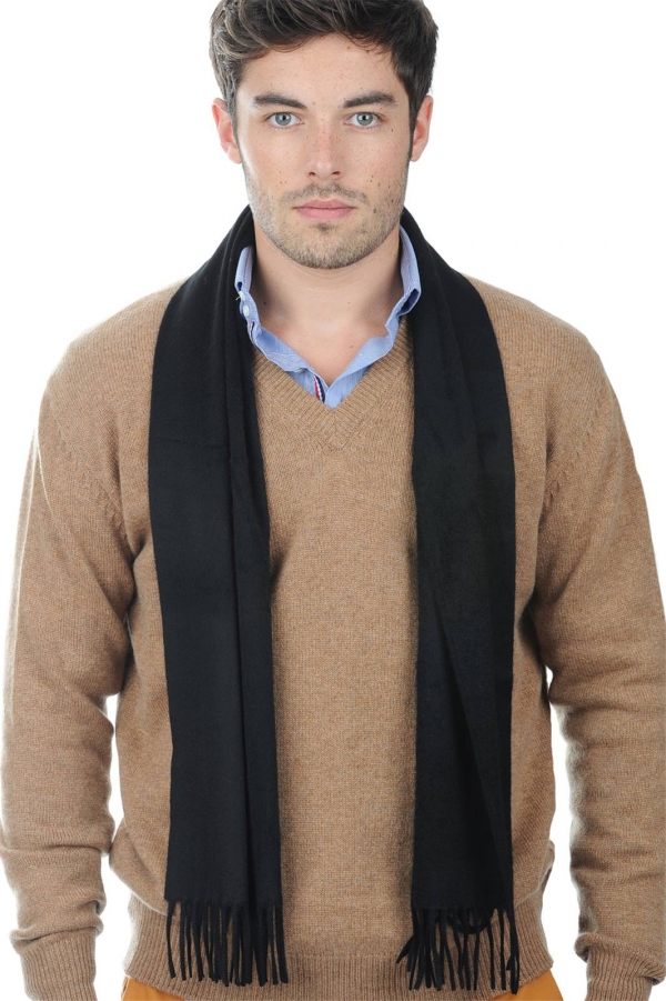 Vicuna accessoires sjaals vicunazak zwart 175 x 30 cm
