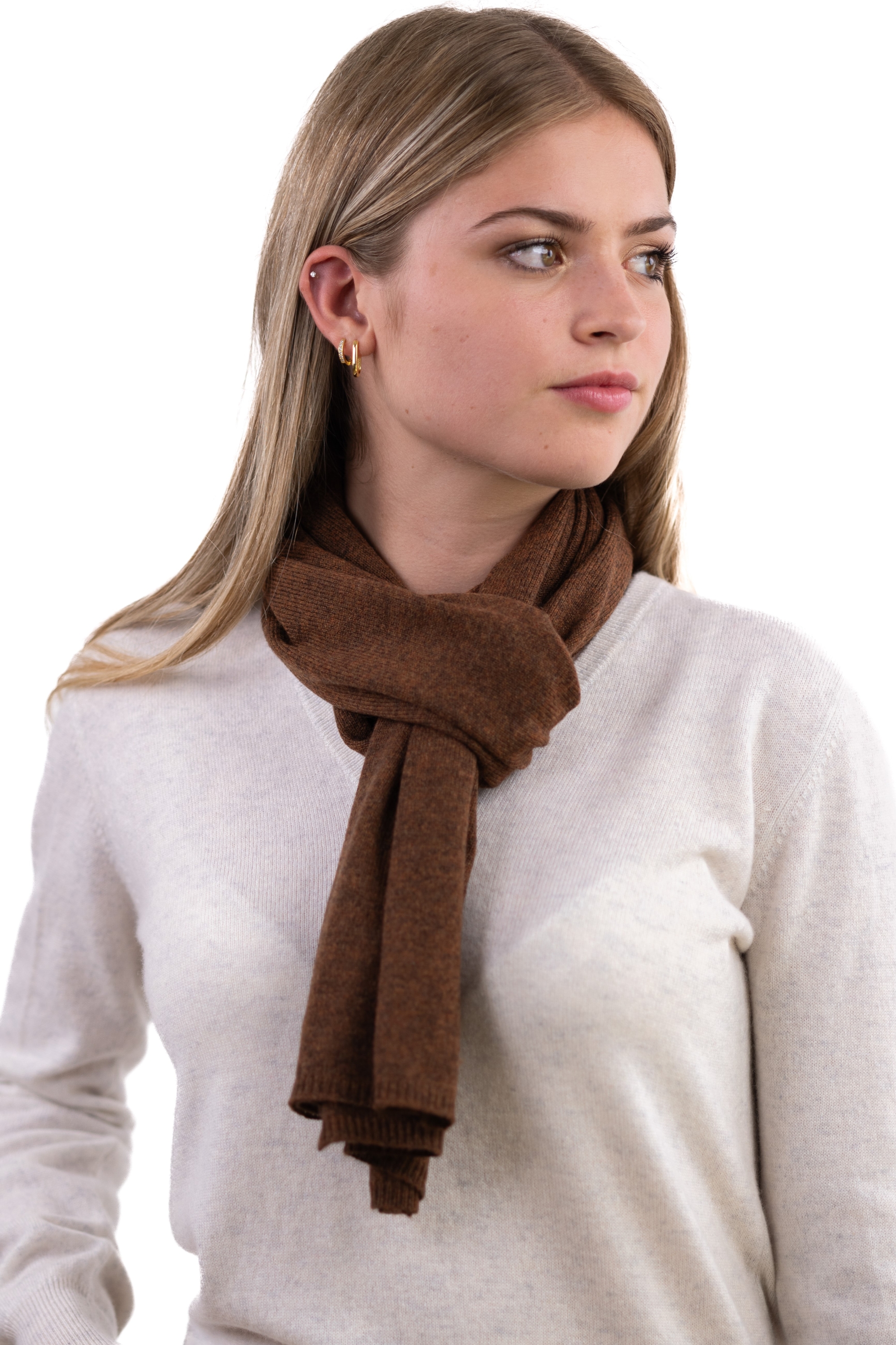 Kasjmier accessoires sjaals ozone mace 160 x 30 cm
