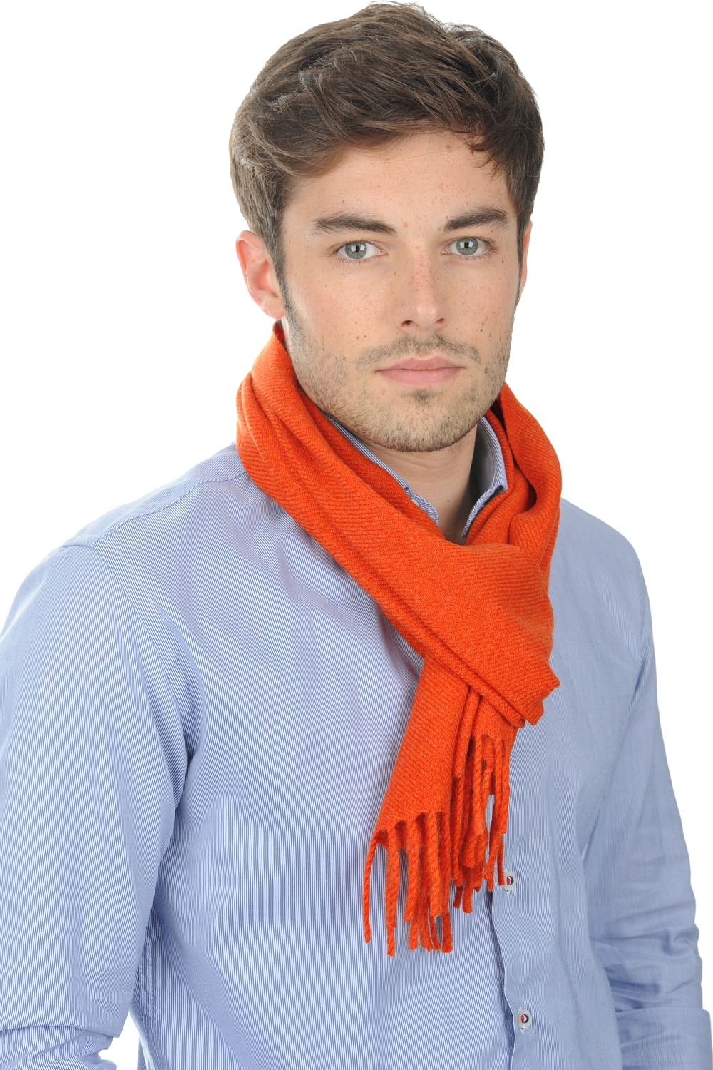 Kasjmier accessoires sjaals zak170 paprika 170 x 25 cm