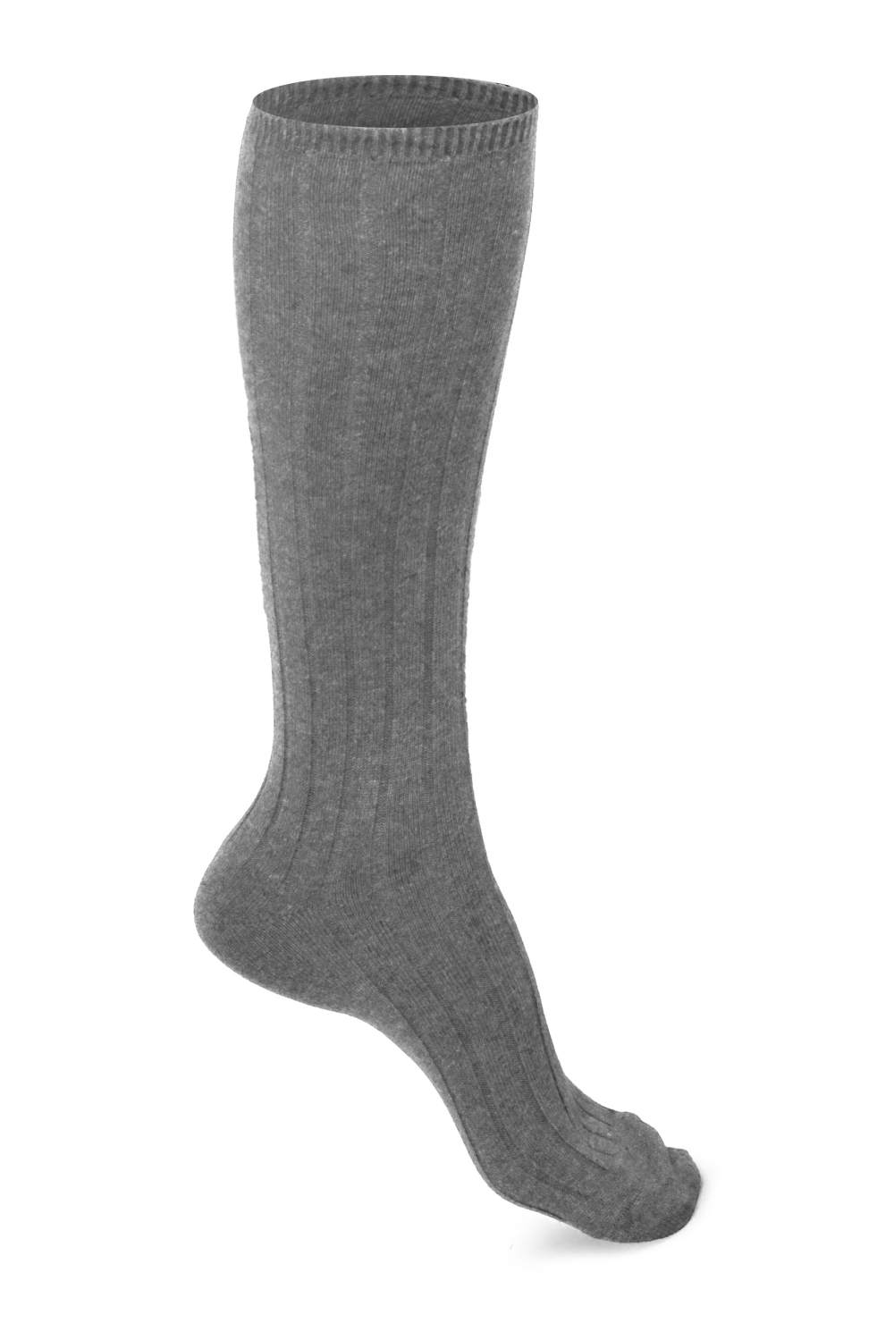 Kasjmier accessoires sokken dragibus long w grijs gemeleerd 35 38