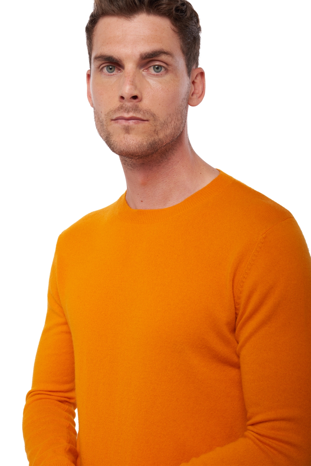 Kasjmier heren basic pullovers voor lage prijzen tao orange xl